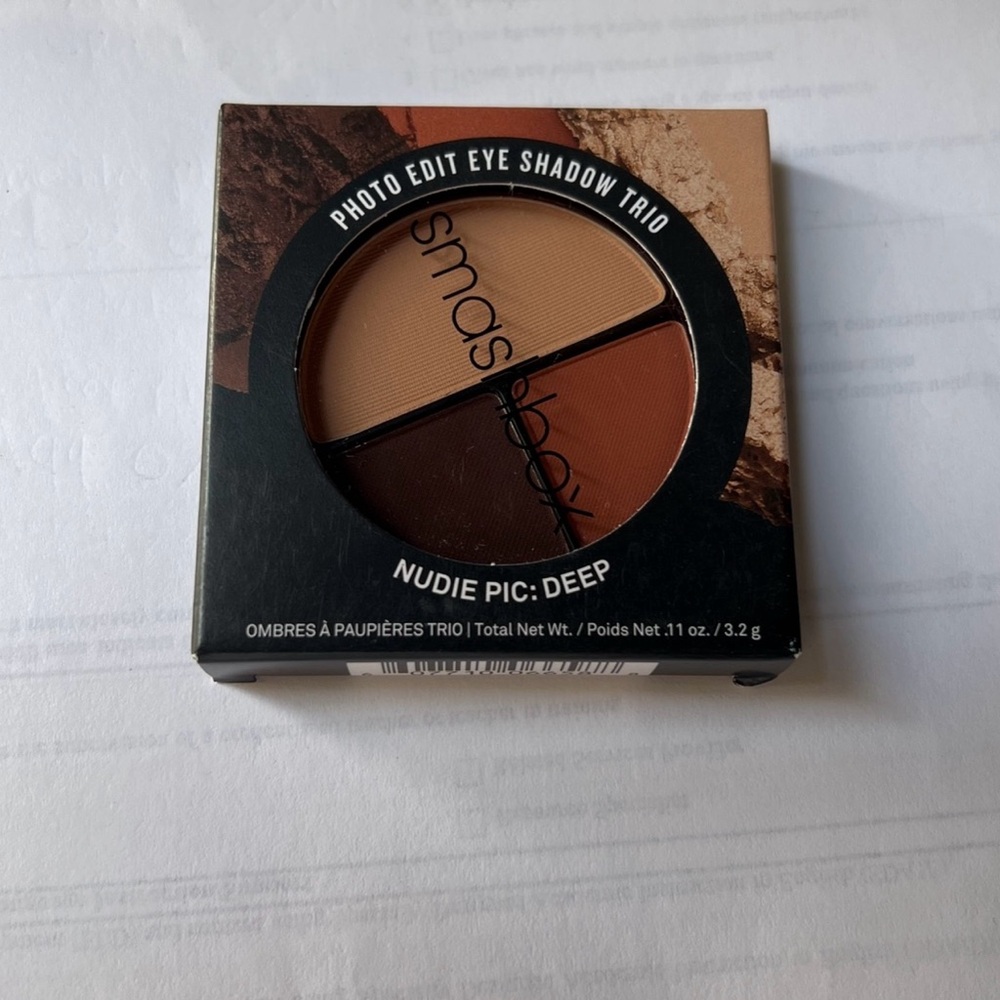 Smashbox Photo Edit Eye Shadow Trio Nudie Pic: Deep